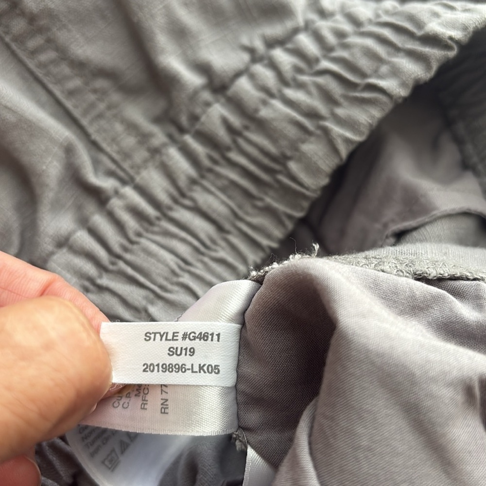 J Crew Point Sur Jogger Pants Linen Blend Size 2 - Picture 10 of 11